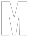 thumbnail of M – 8.5 x 11 yard sign