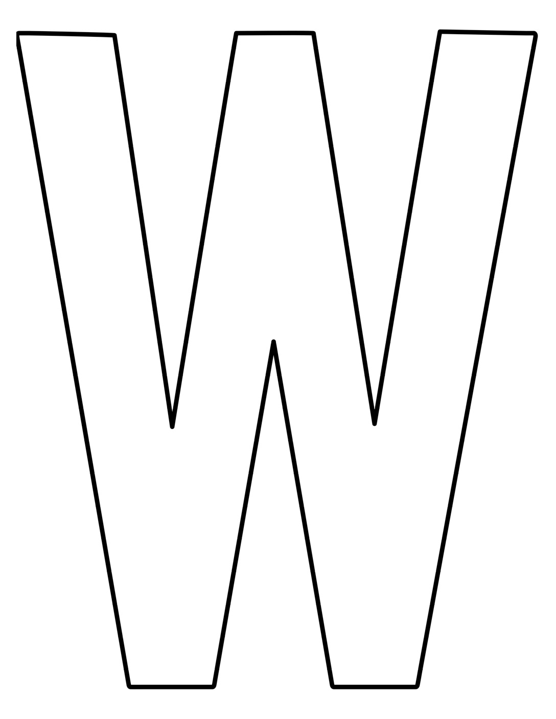 thumbnail of W – 8.5 x 11 yard sign