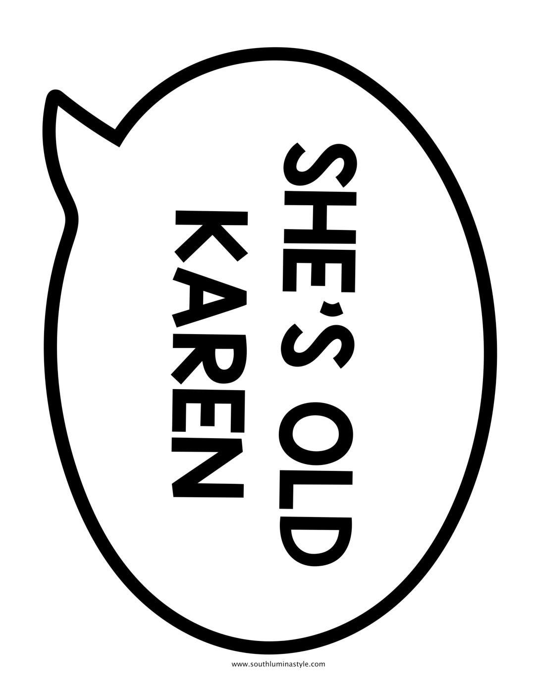 thumbnail of she’s old karen