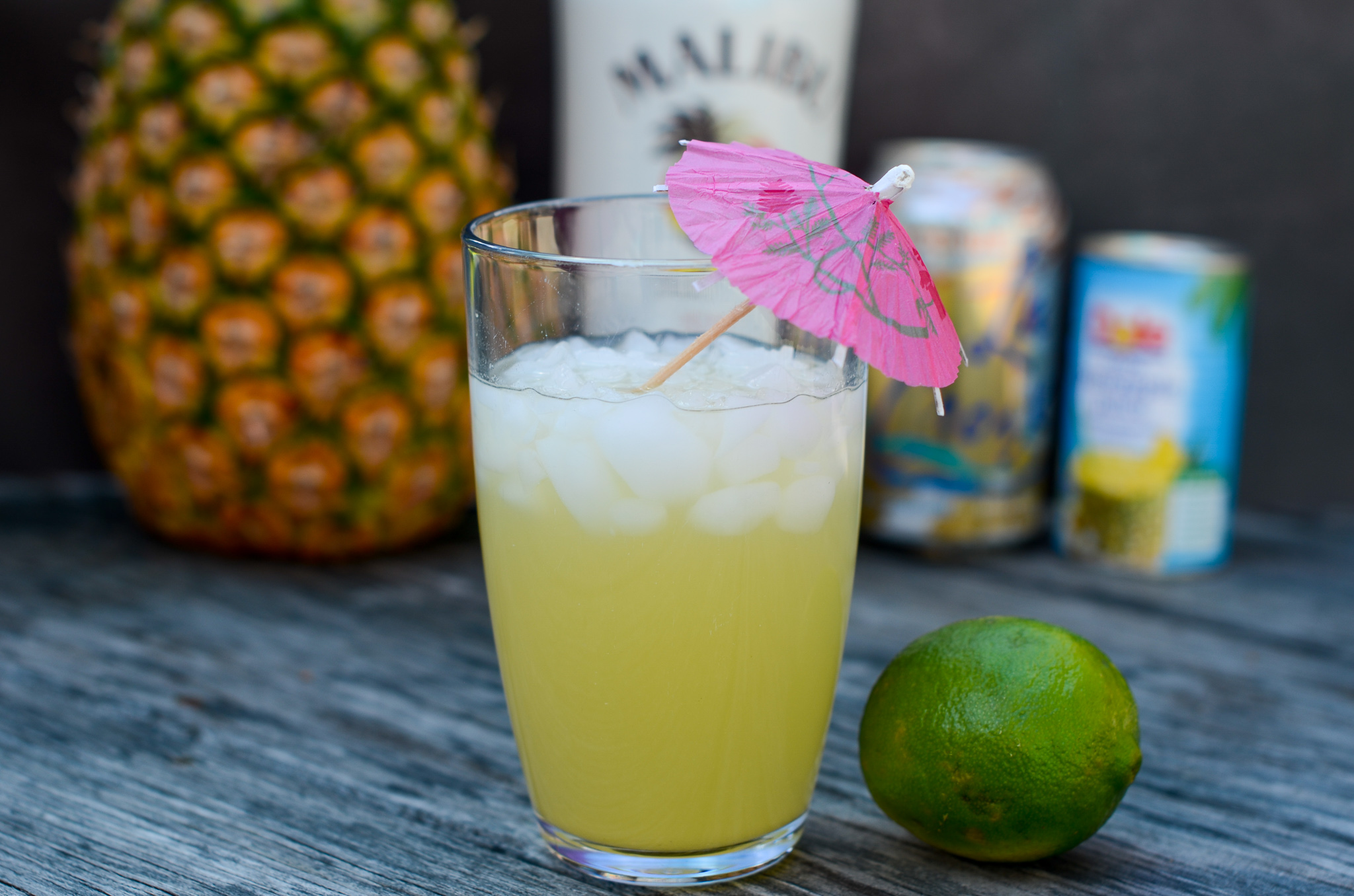 How to make a skinny pina colada