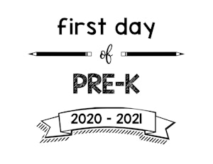 thumbnail of First Day of PreK 2020 – 2021