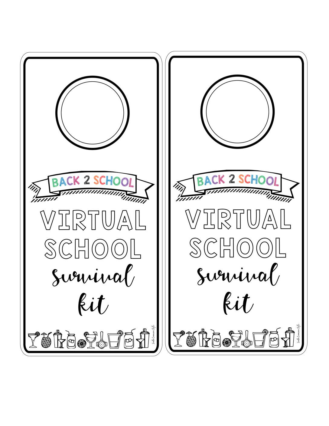 thumbnail of back to school survival hangtags