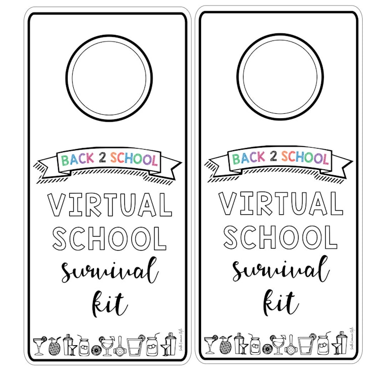 thumbnail of back to school survival hangtags