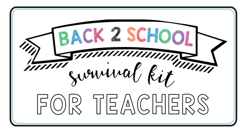 back to school survival kit for teachers