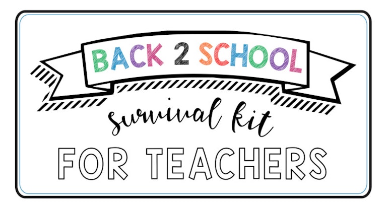 back to school survival kit for teachers