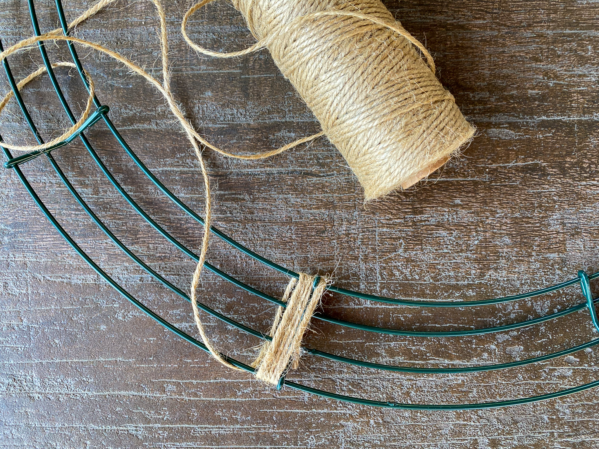 diy pinecone flower fall wreath