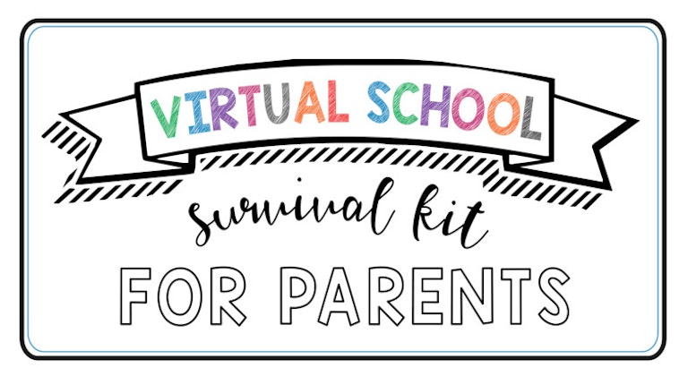 virtual school survival kit for parents