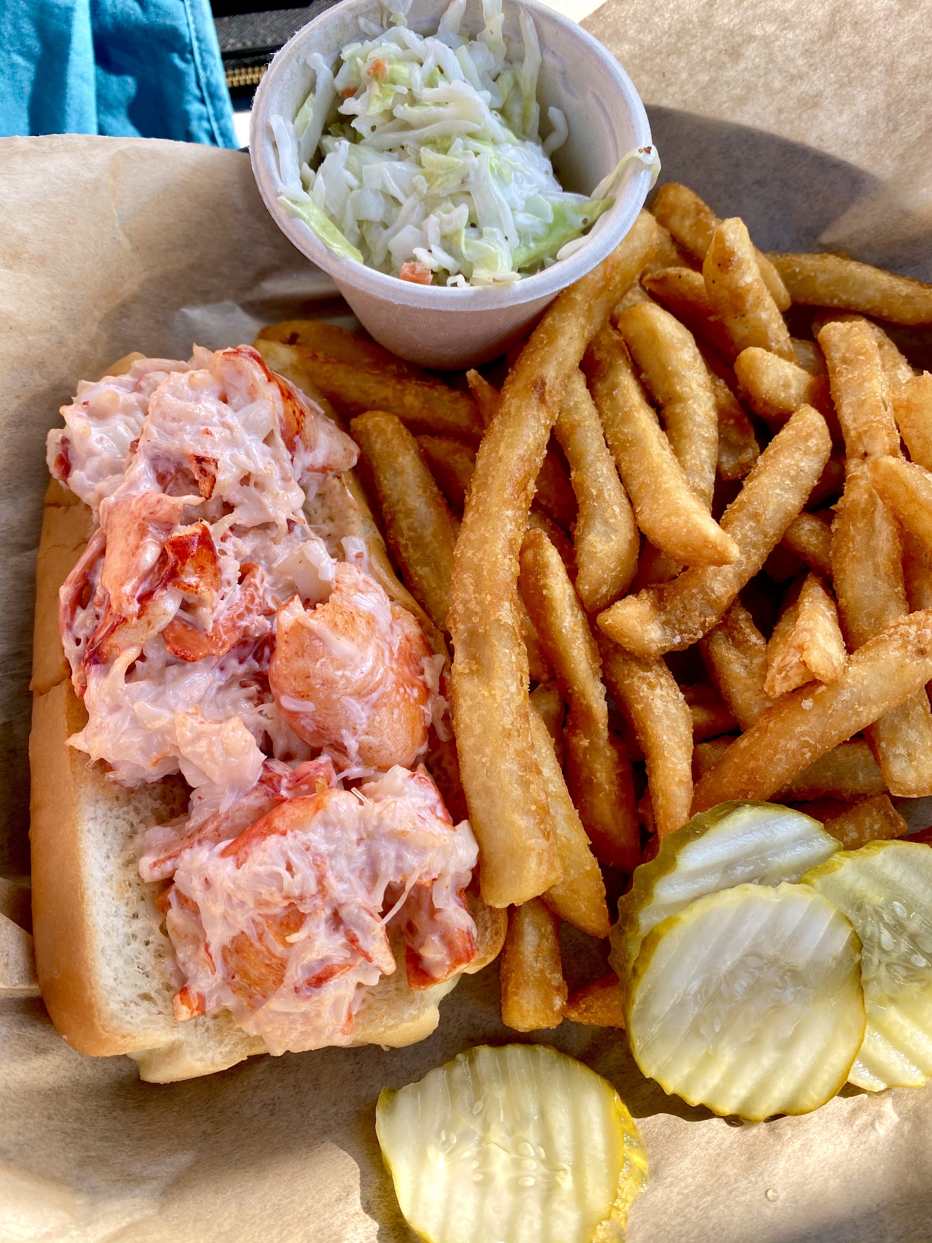 Lobster Roll Bar Harbor Maine
