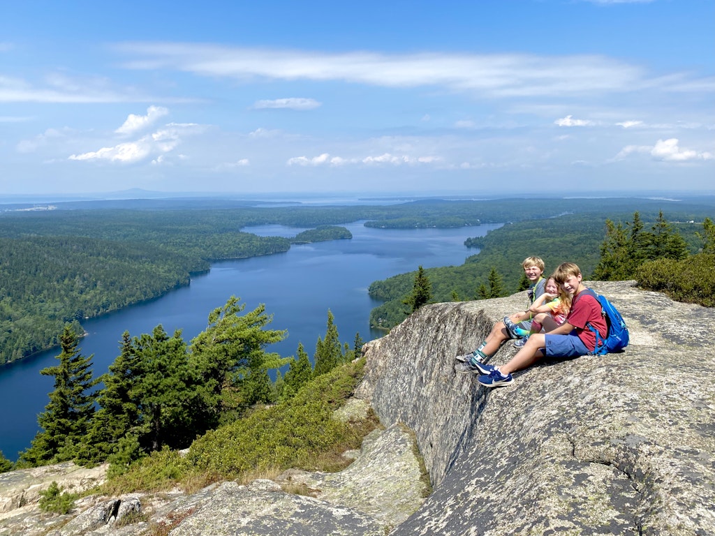 Hiking in Acadia National Park with Kids