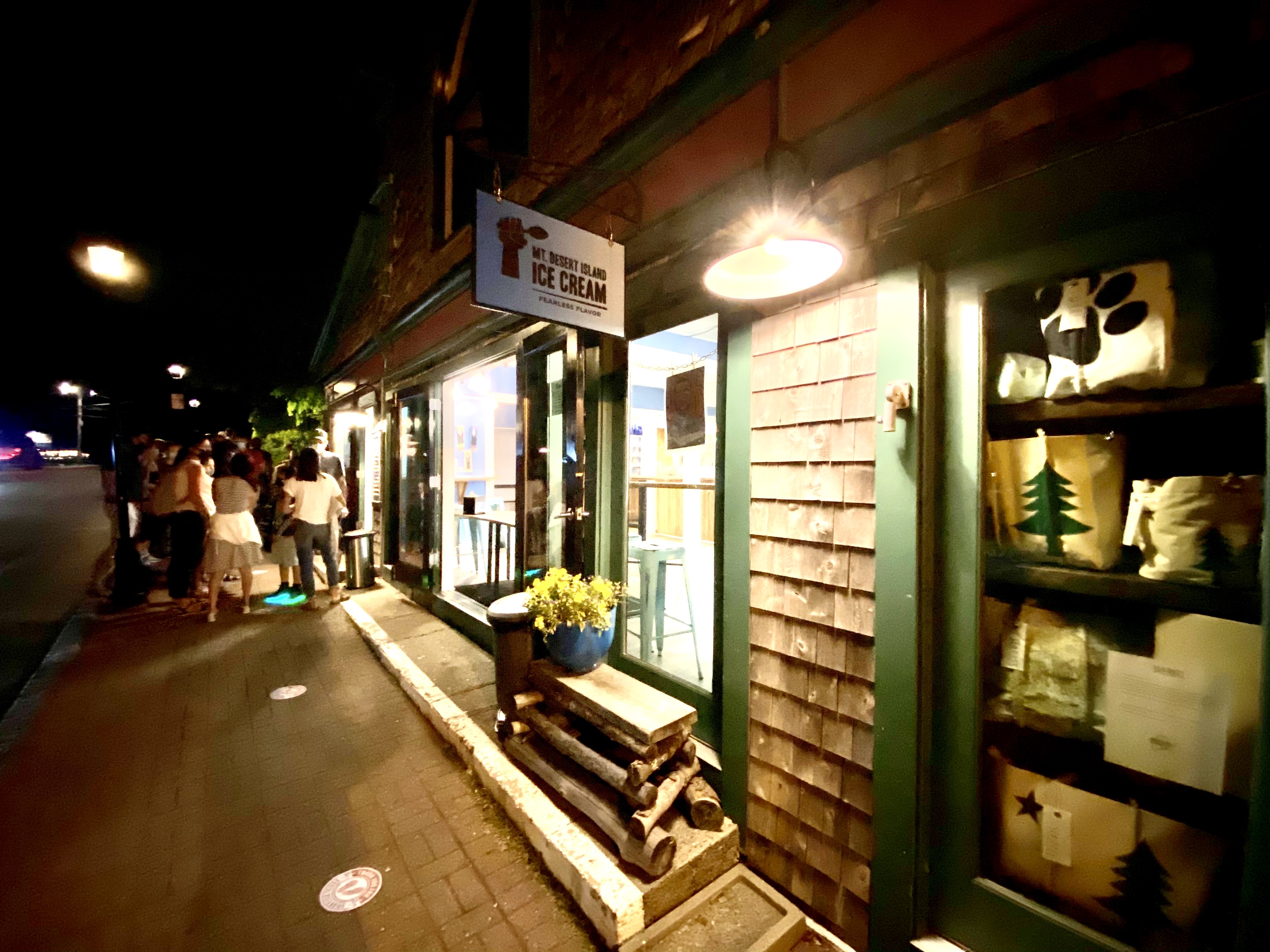 Mt Desert Island Ice Cream Bar Harbor Maine