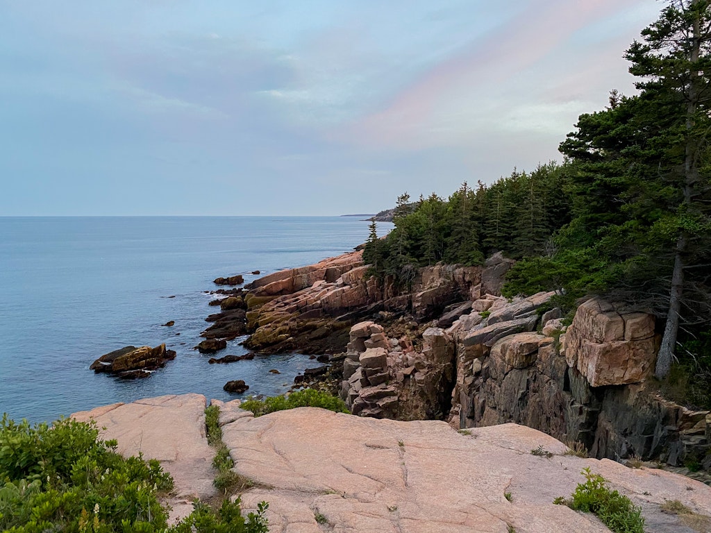 acadia national park bar harbor maine