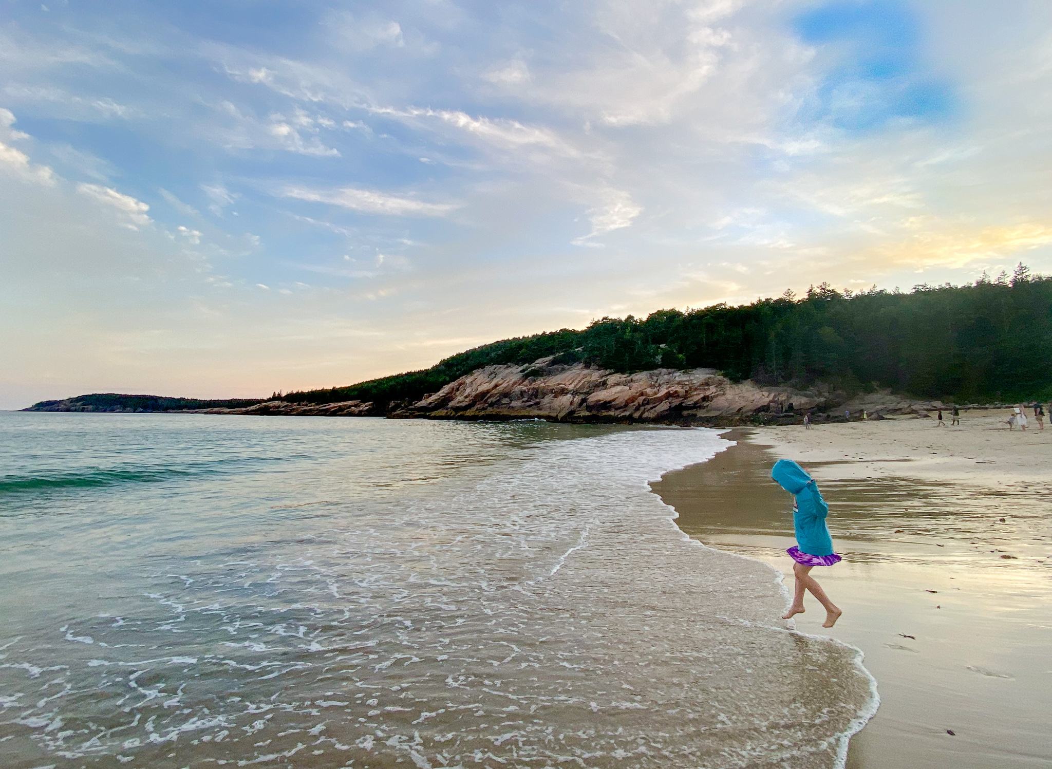 sand beach acadia national park maine