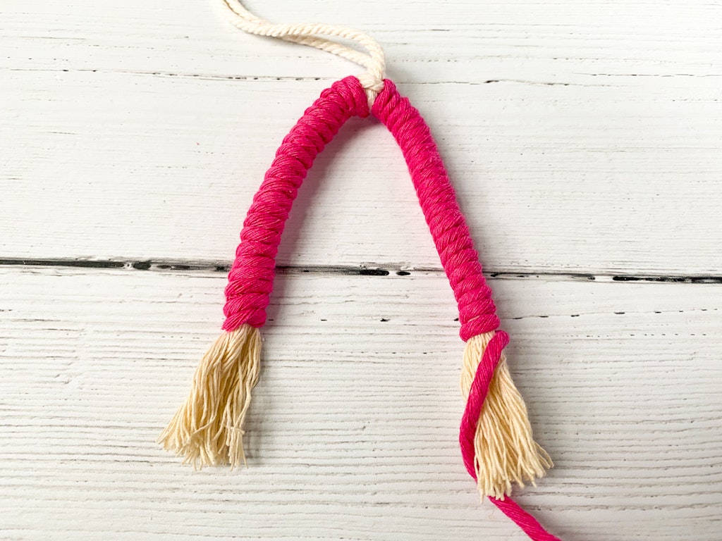 How to make a Macrame Rainbow