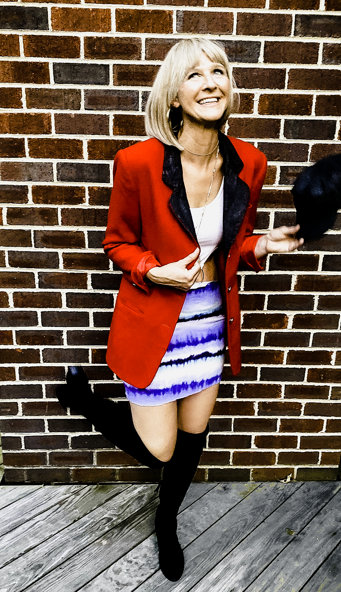 Pretty woman store red blazer