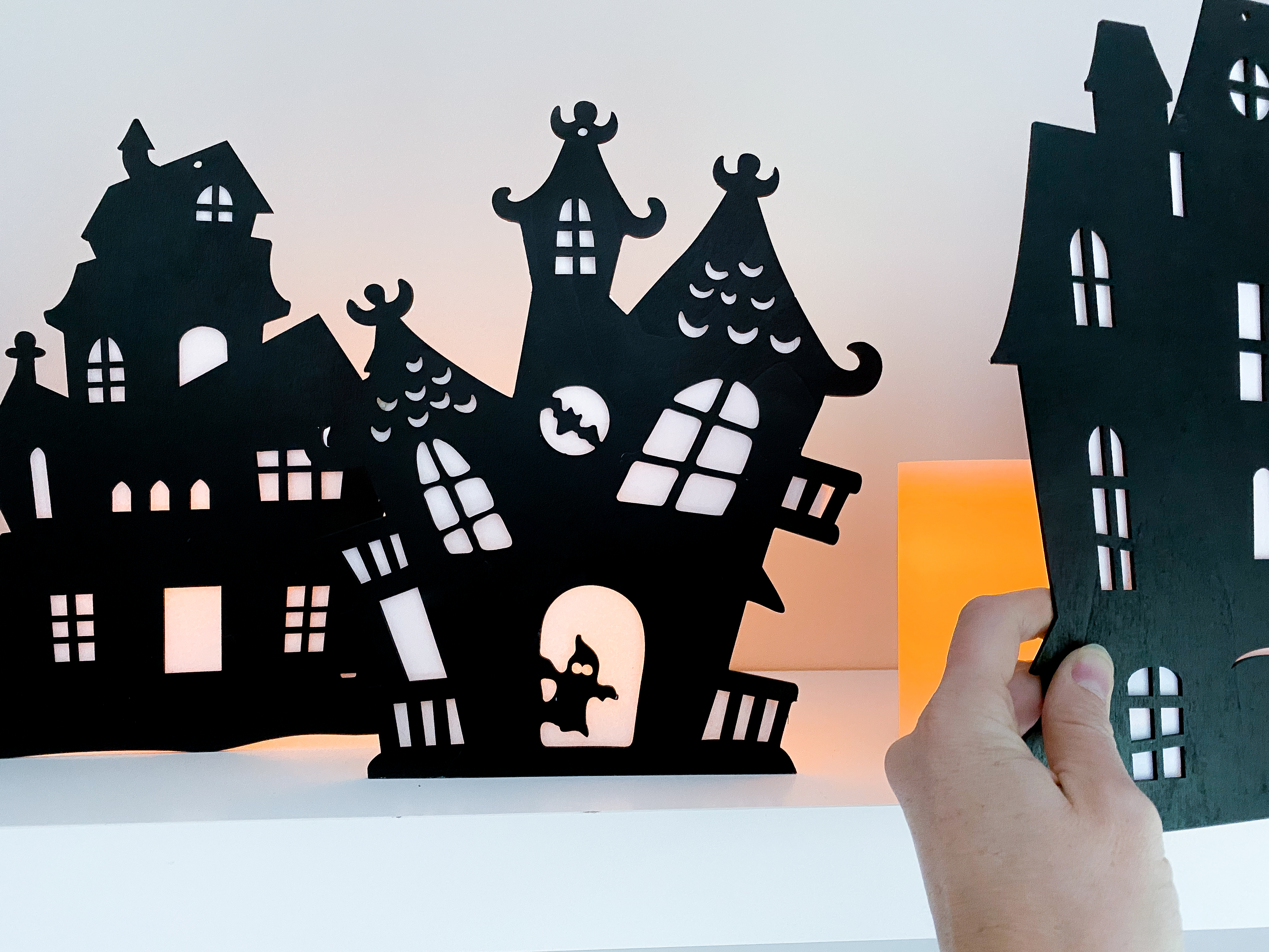 diy halloween village