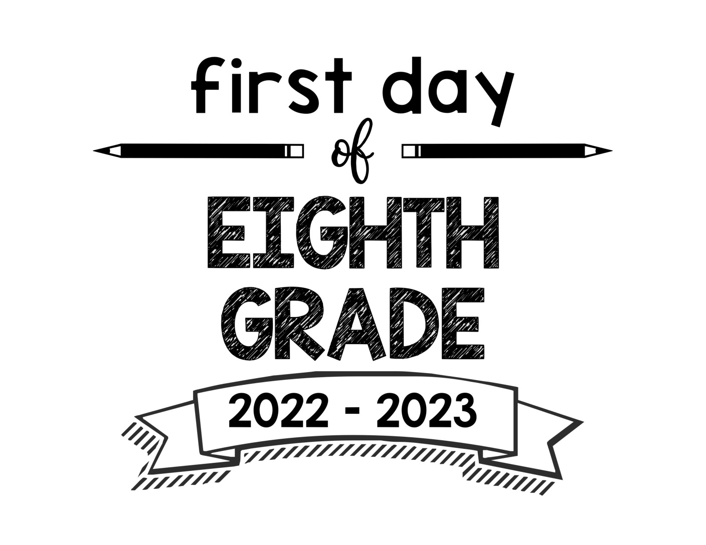thumbnail of First Day of 8th grade 2022 2023