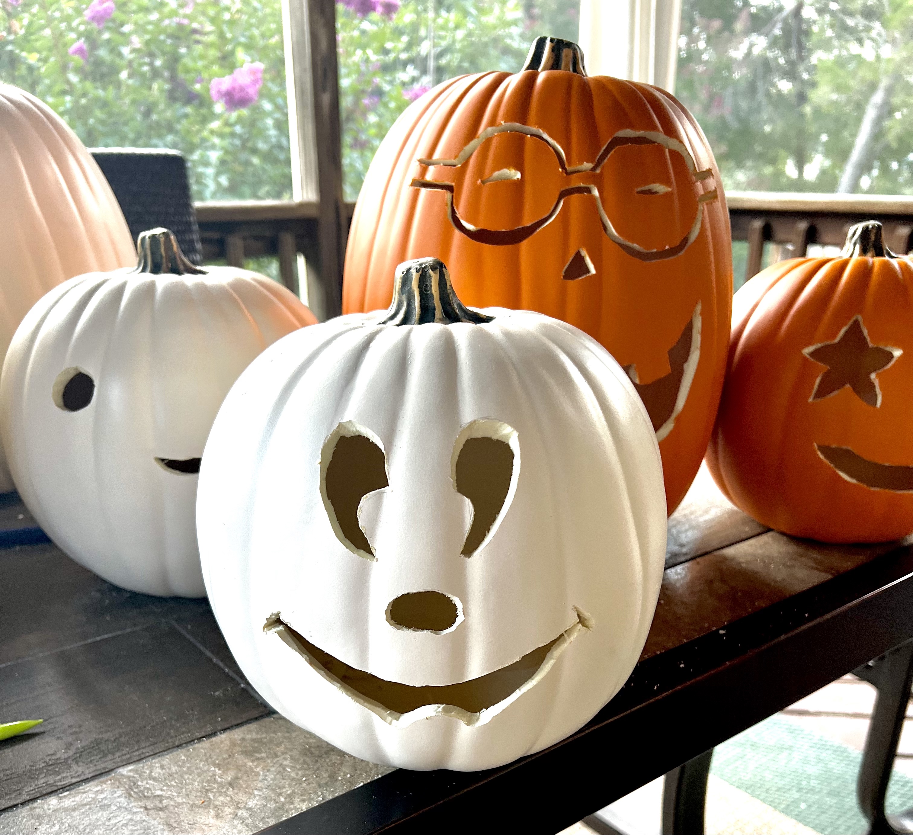 halloween craft pumkins