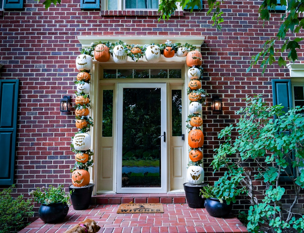 halloween craft pumpkins
