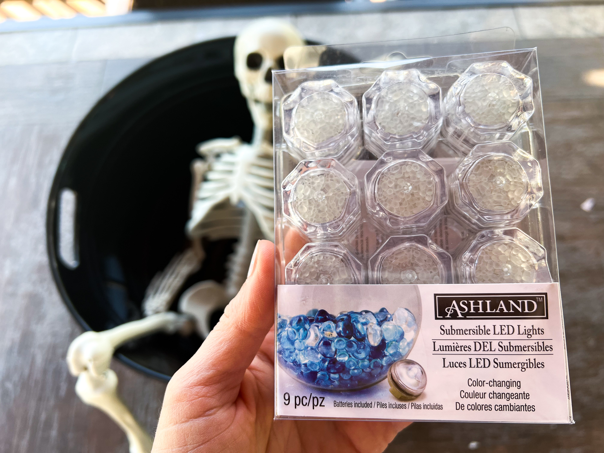 light up Halloween drink bucket