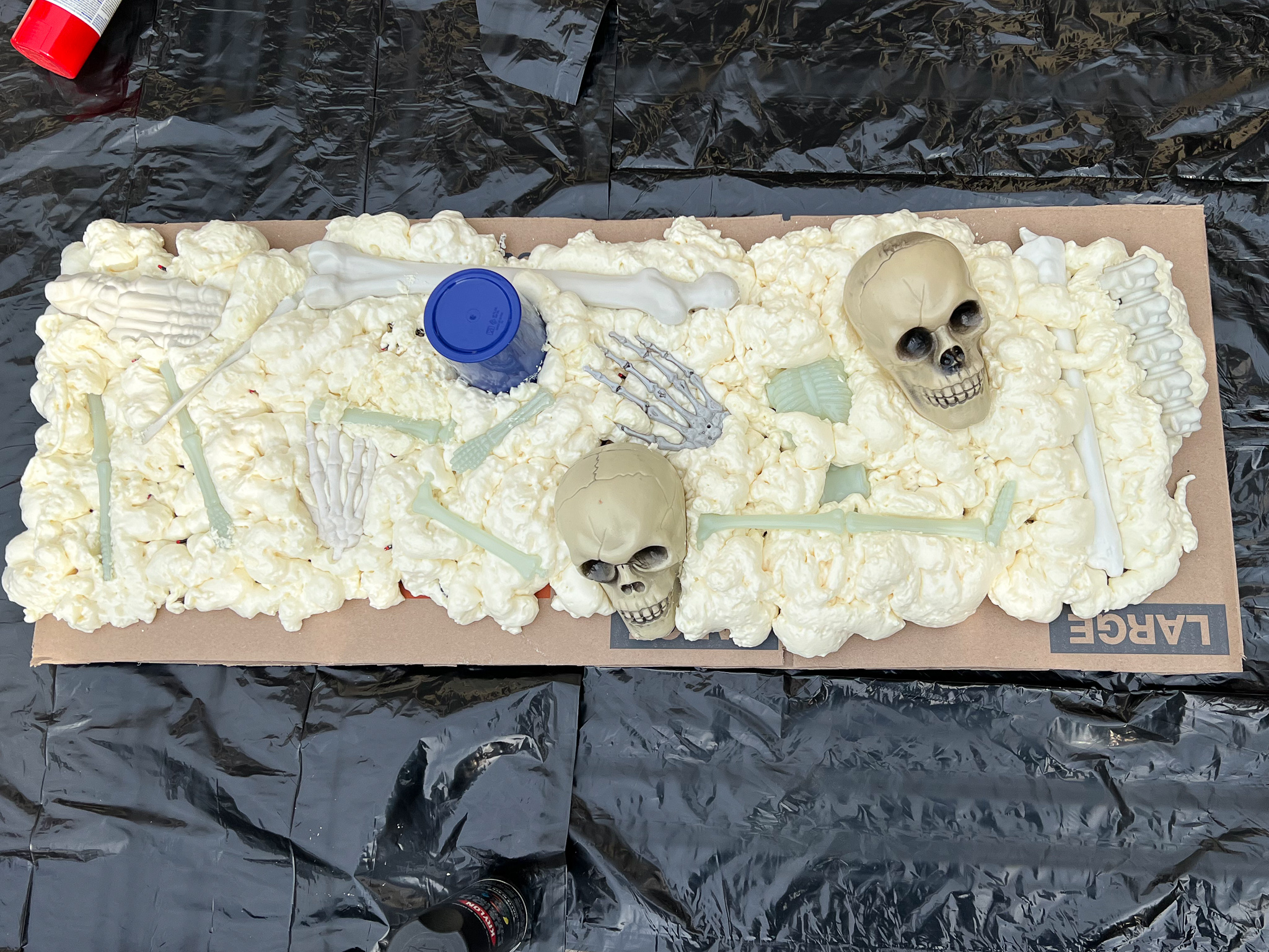 halloween table runner