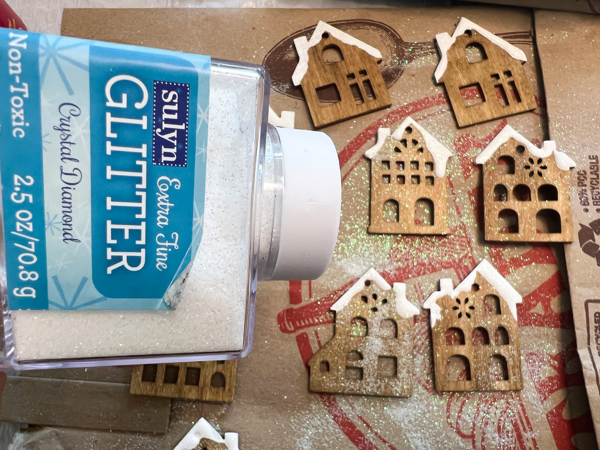 gingerbread house ornaments