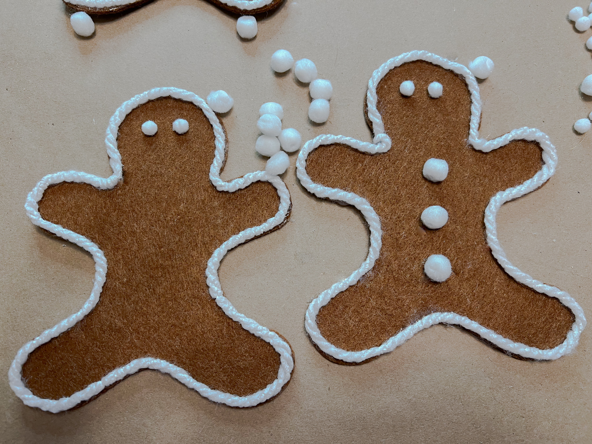 gingerbread garland
