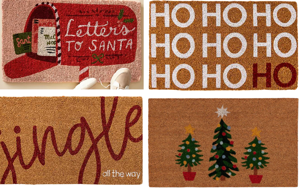 christmas doormats
