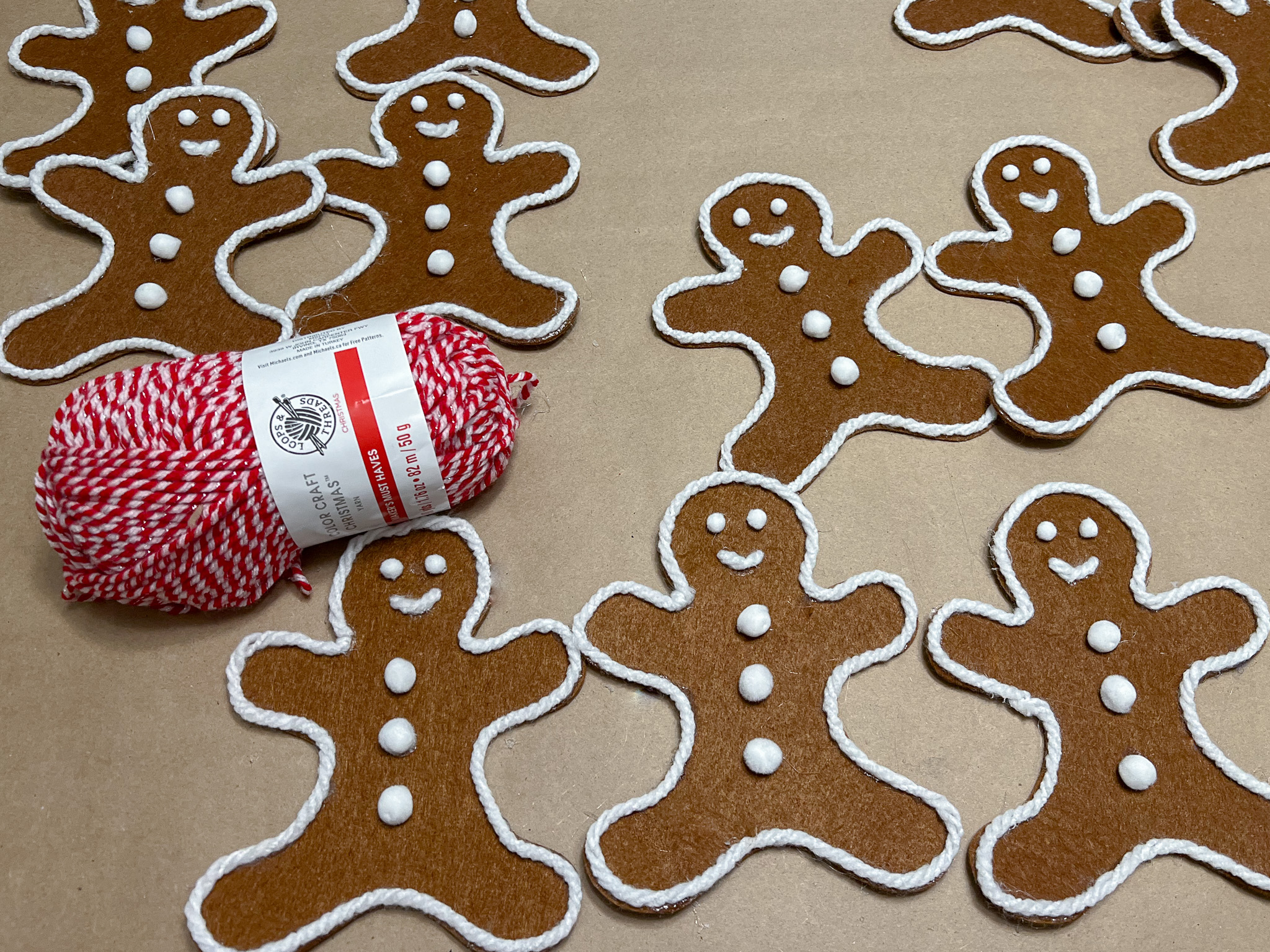 gingerbread garland