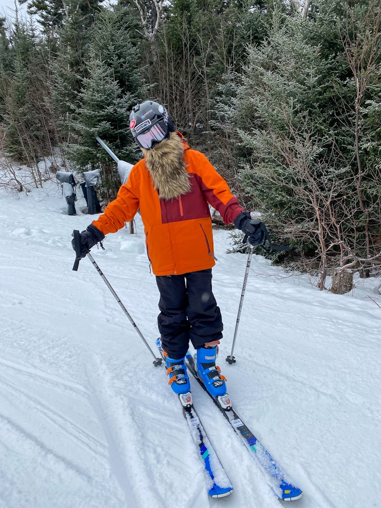 funny ski outfit beardski