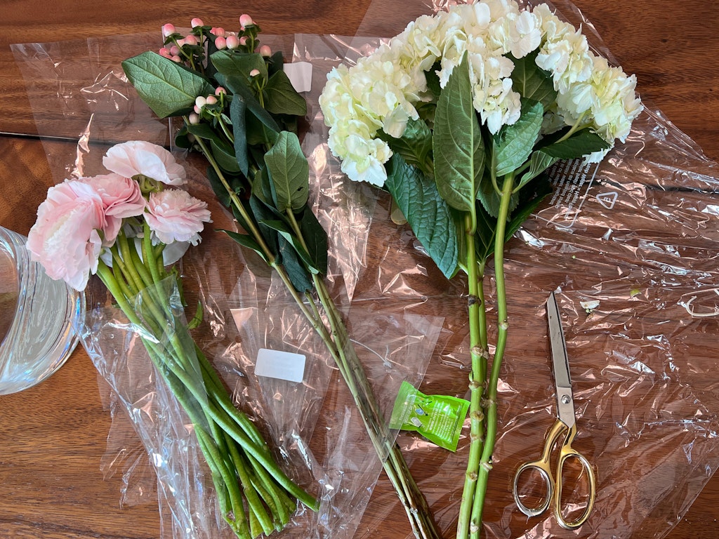 grocery store flowers